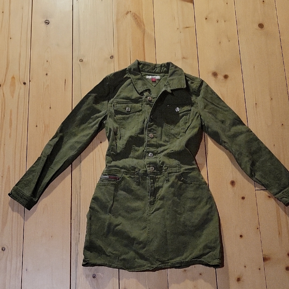 Tommy Hilfiger Dark Green Utility Jacket